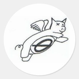 Varkensvlieg Sticker