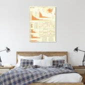 Varkenswijn Canvas Afdruk (Insitu (Slaapkamer))