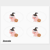 Varkenswitch Ovale Sticker (Vel)