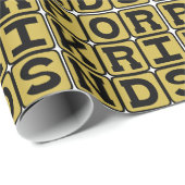 Varkenszolen, varkenssnack cadeaupapier (Rol Hoek)