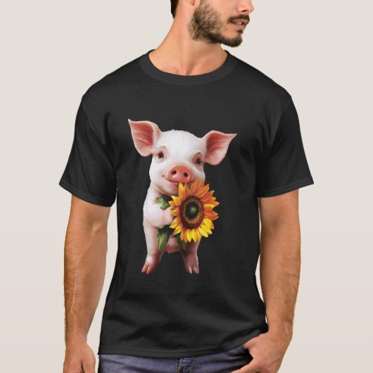 Varkenszonnebloem T-shirt (Voorkant)