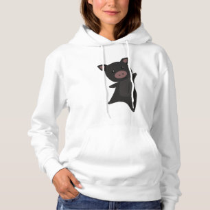 Varkenszwarte stekelstaartedieren Kinder Hoodie