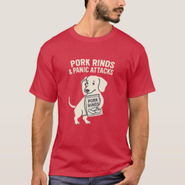 Varkenszwoerden & Paniekaanvallen | Angstige Dachs T-shirt