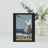 VarmLand Zweden Briefkaart (Staand voorkant)