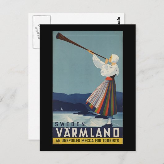 VarmLand Zweden Briefkaart (Voorkant / Achterkant)