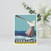 Varmland Zweden Briefkaart van oud reizen (Staand voorkant)
