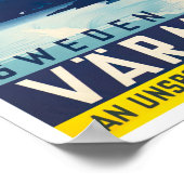 Varmland Zweden Poster van oud reizen (Hoek)