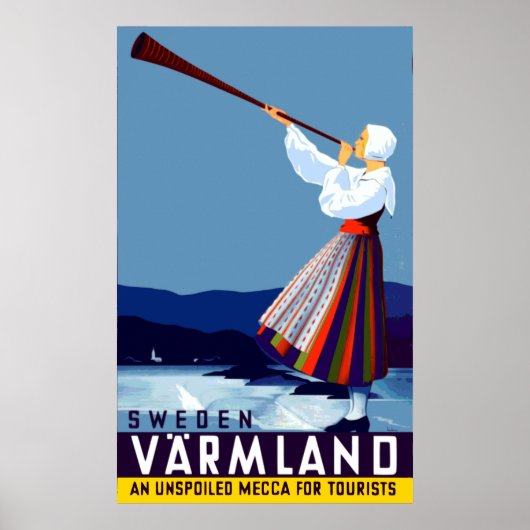  Varmland Zweden Reis Poster (Voorkant)