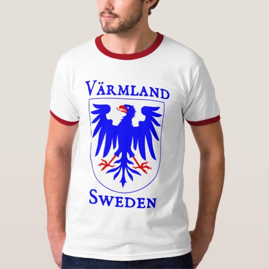 Värmland, Zweden (Sverige) T-shirt (Voorkant)