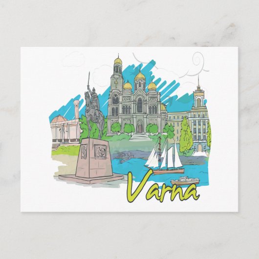 Varna Briefkaart (Voorkant)