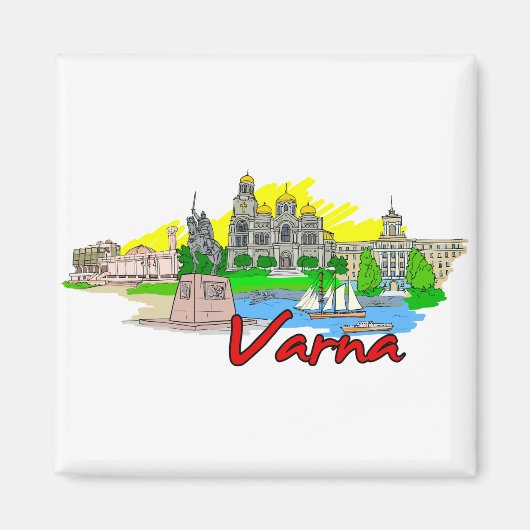 Varna - Bulgaria.png Magneet (Voorkant)