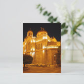 Varna kathedraal 's nachts briefkaart (Staand voorkant)
