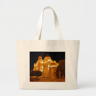 Varna Kathedraal 's Nachts Grote Tote Bag