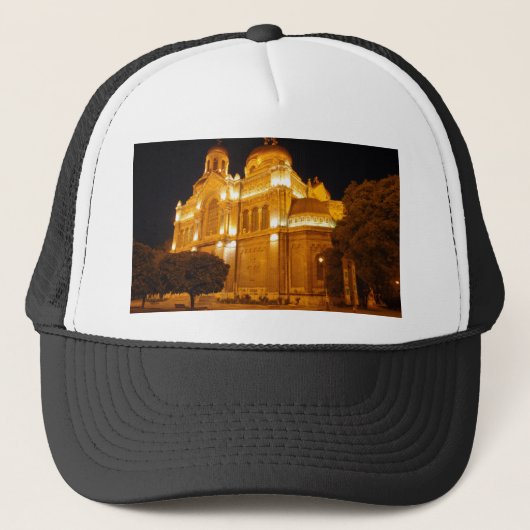 Varna Kathedraal 's Nachts Trucker Pet (Voorkant)