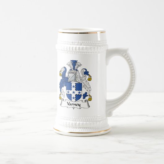 Varney Family Crest Bierpul (Rechts)