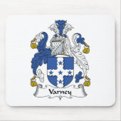 Varney Family Crest Muismat (Voorkant)