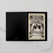 Varney the Vampire (kaft van de publicatie) Folie Wenskaart (Buiten Laag)