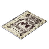 Varney the Vampire (kaft van de publicatie) Notitieboek (Linkerzijde)