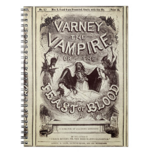 Varney the Vampire (kaft van de publicatie) Notitieboek