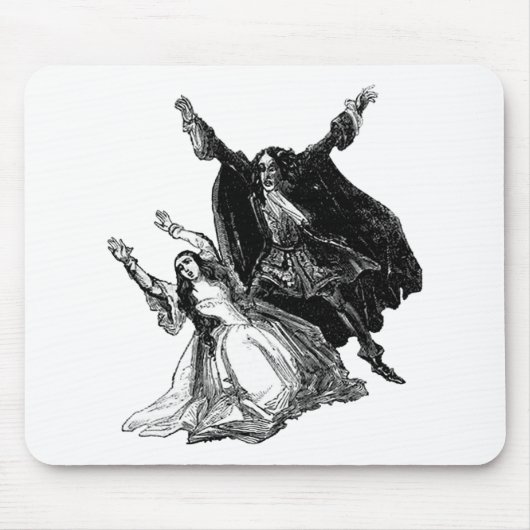 Varney the Vampyre Mousepad Muismat (Voorkant)