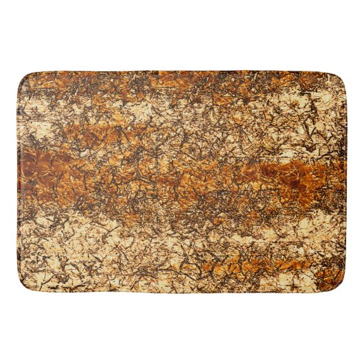 Varnish textuur op ruw hout badmat (Voorkant)