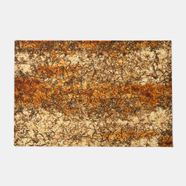 Varnish textuur op ruw hout deurmat