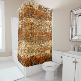 Varnish textuur op ruw hout douchegordijn