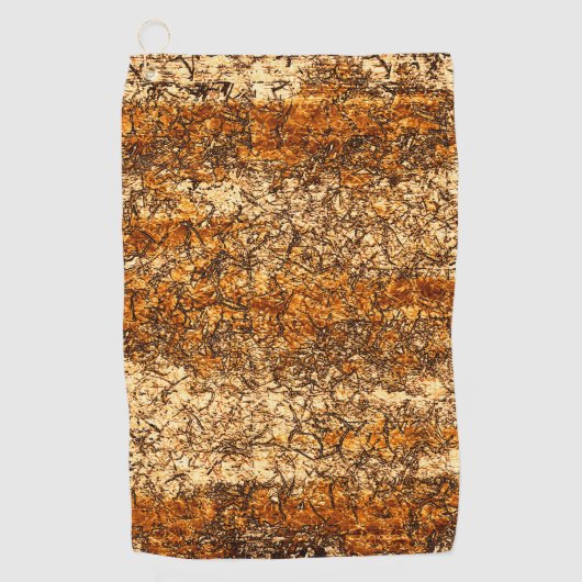 Varnish textuur op ruw hout golfhanddoek (Voorkant)