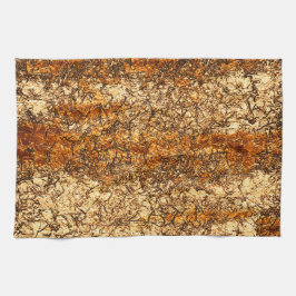 Varnish textuur op ruw hout theedoek