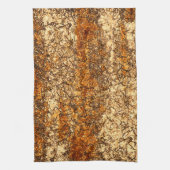 Varnish textuur op ruw hout theedoek (Verticaal)