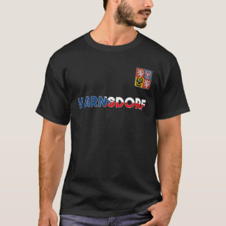 Varnsdorf Tsjechië: heetlag lionmunt van A T-shirt