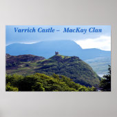 Varrich Castle - MacKay Clan Poster (Voorkant)