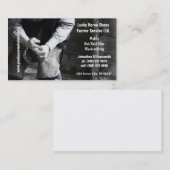 Varrier - Hoefijzer Service Visitekaartje (Voorkant / Achterkant)