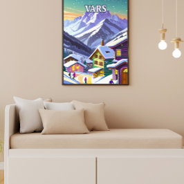 Vars: Stijlvol in de Provençaalse Alpen Poster