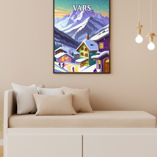 Vars: Stijlvol in de Provençaalse Alpen Poster