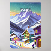 Vars: Stijlvol in de Provençaalse Alpen Poster (Voorkant)
