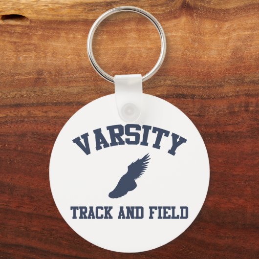 Varsentiespoor en -veld sleutelhanger (Voorkant)