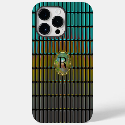 Varshue Elegant Monogram Case-Mate iPhone Case (Achterkant)