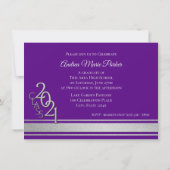 Varsity 2021 Afstudeerder Color Option Tri Photo I Kaart (Achterkant)