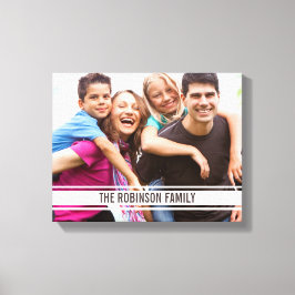 Varsity Bar Family Foto op Canvas Wall Art