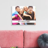 Varsity Bar Family Foto op Canvas Wall Art Afdruk (Insitu (Woonkamer))