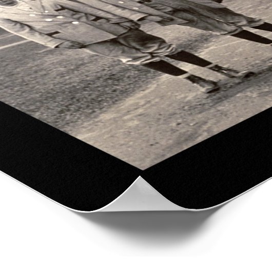 Varsity Baseball Yale Foto 1910 Poster (Hoek)