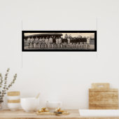 Varsity Baseball Yale Foto 1910 Poster (Keuken)