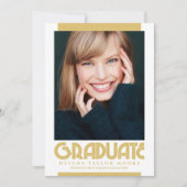 Varsity Blues Afstuderen foto's Kaart (Voorkant)