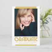 Varsity Blues Afstuderen foto's Kaart (Staand voorkant)