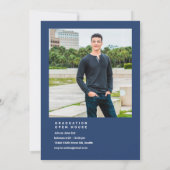 Varsity Blues Afstuderen foto's Kaart (Achterkant)