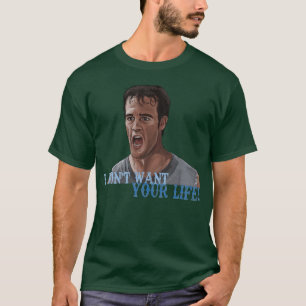 Varsity Blues Ik wil je leven niet vrienden T-shirt