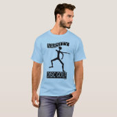 Varsity Disk Golf T-shirt (Voorkant volledig)