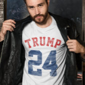  Varsity Donald Trump voor President 2024 T-shirt