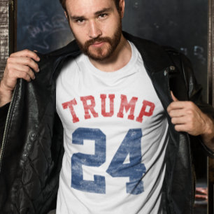  Varsity Donald Trump voor President T-shirt